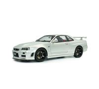 SOLIDO S1804312 1:18 Nissan Skyline (R34) GT-R Z Tune, Silver, 1999
