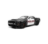 SOLIDO S1805715 1:18 Dodge Challenger Demon R/T Scat Pack Highway police, Black/