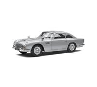 Solido S1807101 1:18 1964 Aston Martin DB5-Silver Birch Collectible Miniature car, Silver
