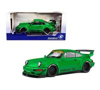 Solido S1807502 1:18 2011 RWB 964-Pandora One Green Porsche Collectible Miniature car