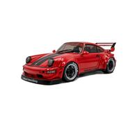 SOLIDO S1807514 1:18 Porsche 911 (964) RWB Body Kit Coupe Taikano Kaishin, Red/B