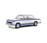 Solido 1:18 Die-cast Model BMW 2002 Tii Turbo Evocation 1971 White SL1808602