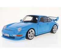Solido 1/18 Scale - Porsche 911 (993) Carrera RS Clubsport (1997) Riveira Blue
