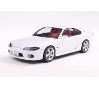 1:18 SOLIDO Nissan Silvia (S15) Coupe Spec-R Aero 1999 White SL1812201 Model