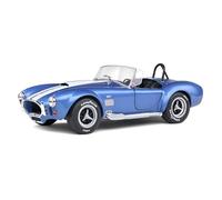 Solido 421183910 AC Cobra MKII 427 (1965) Other License Vehicle Mk II Model Toy, Metallic Blue, 1:18 Scale