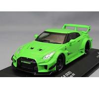 SOLIDO S4311207 1/43 Nissan GT-R R35 LB Silhouette (Green) Finished Product