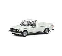 Solido 1/43 Diecast VW Caddy (1990 Golf Pickup) Alpine White S4312301