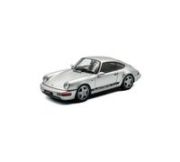 1:43 SOLIDO Porsche 911 964 Rs Coupe 1994 Silver SL4312904 Model