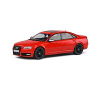 SOLIDO DIECAST 1/43 2010 AUDI S8 D3 5.2L V10 BLACK EDITION/BLACKLINE RED 4313304