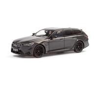 Solido BMW M5 Touring (2024) - Sporty Performance Combo Double Cardioid Black Rim Design Diecast Model Car Grey 1:43