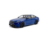 Solido BMW G90 M5 Sedan - Business Sports Sedan, Black Details, Distinctive Design, Diecast Model, Marina Bay Blue, 1:43