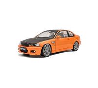 Solido Scala 1:18 BMW E46 M3 Coupe Works Orange 2000 Diecast SKU S1806509
