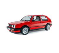 Solido VW Golf 2 GTI 1984 - Diecast car model, classic sports car Hot Hatch, detailed thumbnail Youngtimer, mars red, 1:18