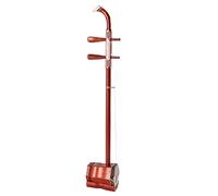Solidwood Erhu, Erhu Instrument, Erhu Brown Wooden Shaft With Piano Case And Bow 2 Stringed Instruments