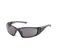 SolidWork SW8317 professional safety glasses with integrated side protection - eye protection with clear, fog-, scratch-resistant and UV protective coated lenses - Spectacles (Grey Glasses)