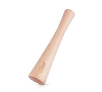 Soligt 12" Sauerkraut Pounder for Mason Jars Vegetable Fermentation- One Piece of Solid Wood
