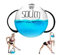 Solim Water Weights Aqua Bag Ball Shape, Workout Sandbag Alternative Strength Training Sand Bag Portable Stability Fitness Equipment Ultimate Core and Balance Training for Home Gym