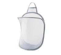Solimery Dirty clothes basket How To Use Hanging Easy Gray | Includes a wall hook for quick mounting; simple steps to install and hang.