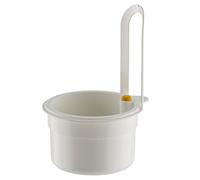 Solimery Kitchen Sink Strainer with Automatic Dumping, Food Residue Capture | Designed to hang under the faucet for discreet placement, this strainer catches scraps while letting liquids pass freely.