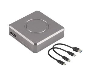 Solimery M.2 NVMe Enclosure 2230 USB C 3.2 Gen2 10Gbps M-Key SSD Case Pro | Delivers NVMe up to 10 Gbps over USB 3.2 Gen2, supports M-Key only; SATA M2 is not supported to avoid compatibility issues.