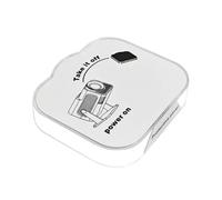 Solimery Projector Lens Cover Shield for - ABS Cap | ABS material keeps the cover yet sturdy, offering a precise fit that does not interfere with lens focus.