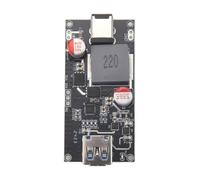 Solimery Smart Fast Charging Module 140W DC6-30V QC4+/PD3.0 AFC Support | Note: Input must be DC 6-30V; for full 140W use a 24V supply like 7A, and if using both ports, expect 5V2A per port.