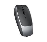 Solimery Wireless Mouse with TF Card Reader Up to 2TB Pro for Tablet Travel | Customizable 800/1200/1600 DPI for precise cursor control on multiple surfaces; BT5.1 connected with long battery life