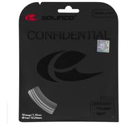 Solinco Confidential Tennis Racket String 12.2m Set - Dark Silver