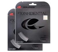 Solinco Confidential Tennis String - 2 Pack - Choice of Gauge (16,16L, 17, 18)