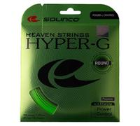 Solinco Hyper-G Round Tennis String, 17, Green