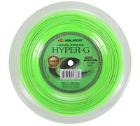 Solinco Hyper-G Soft Tennis Racket String - 1.20mm / 17 - 200m Reel - Green