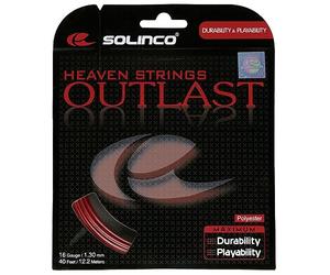 Solinco Outlast String Set - Red, 1.2 mm
