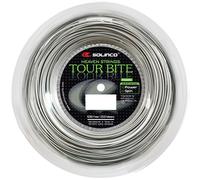 Solinco Tour Bite Tennis Racket String - 1.20mm / 17 - 200m Reel - Silver
