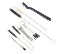 Solinder 21PC Cleaning Kit for Airbrush and Spray Tools, Durable Accessories for Efficient Cleaning, Includes Mini Brushes and Needles, Perfect Artists Hobbyists