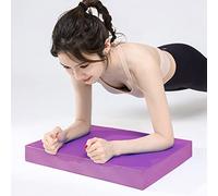 Solinder Balance Foam Pad, High Resilience TPE Balance Training Foam Pad, Anti Slip Pattern, Sturdy & Portable Yoga Mat, Easy to Clean, Lightweight and Suitable for Yoga, Flat Support, (Dark Rattan
