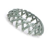 Solinder Bird Hair Claw, Retractable Hair for Bun or Ponytail with Teeth, Expandable Claw Clamp, Simple and Elegant, Suitable for Any Occasion, Plastic, Resin Mate (Green)