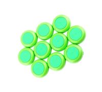 Solinder Blaster Compatible, 10pcs EVA Soft Fly Disc Green for Kids, Good Parent-Child Relationship