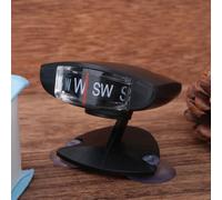 Solinder Compact Lightweight Foldable Car Compass Ball with Suction Cups for Vehicle Boat Truck, Made of Durable Plastic, Accurately Points South Indoor Outdoor Traveling Hiking