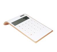 Solinder Desk Calculators Dual Power Choose, LCD Display, Wide Keyboard with Sensitivity Keys, 10 Digits Make It Most Useful for Calculations, Performs Basic Math As Well As Various (White)
