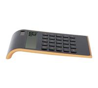 Solinder Desk Calculators Dual Power Choose, LCD Display, Wide Keyboard with Sensitivity Keys, 10 Digits Make It Most Useful for Calculations, Performs Basic Math As Well As Various (Black)
