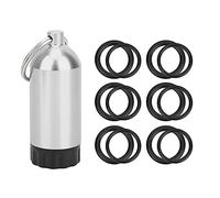 Solinder Diving Cylinder Valve Sealing Ring, 12 O Rings Kit (Silver)
