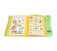 Solinder Electronic Sound Book for Kids Spanish Language Learning with Fun Sounds and Games for Ages 3 Plus Sturdy Plastic 25 X 22.5 X 2.5cm (Green)