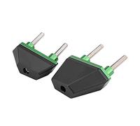 Solinder Engine Casing Frame Sliders with Collision Crash Pad for Z800 Z1000 Z750, Provides Strength for Sliding, Reduces Repair Cost (Green)