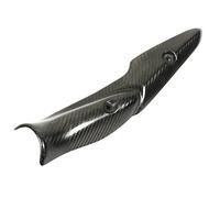 Solinder Exhaust Middle Link Pipe Heat Shield, Carbon Fiber Tube Protector Cover Guard for Z900 2017-2019, Tough and Solid Carbon Fiber Construction, Effective Thermal Insulation,