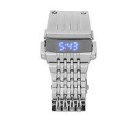 Solinder Fashionable LED Alloy Watch for Men, Storage Case | Alloy material, easy to wear, multi-scene use, digital display
