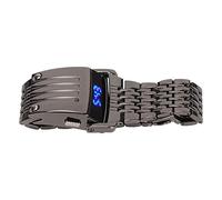 Solinder Fashionable LED Alloy Watch for Men, Storage Case | Alloy material, easy to wear, multi-scene use, digital display