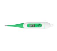 Solinder Fast Reading Veterinary Electronic Thermometer, Hang Hole Design, High-Quality Sensors, LCD Display, Sturdy Animal Thermometer for Cattle Sheep Horses, for Rectal Use