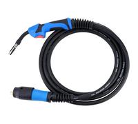 Solinder Flexible Mono Cable Gas Welding Torch Shielded MB15AK, Euro Connector 3.8M, Lightweight and Flexible Packages, Ideal for High Temperature Welding