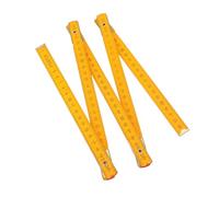 Solinder Folding Ruler Measuring Stick for Precise Measurement, Sturdy Dual Sided Wooden Ruler with Clear Numbers for Outdoor Use, 1m