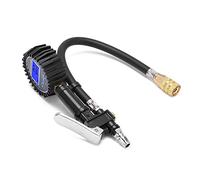 Solinder LCD Tire Inflator Gauge, Multi-Unit Measurement | Quick setup, readable display, great for cars, bleed valve function, saves battery
